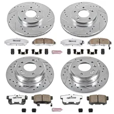 Front and Rear Z26 STREET BRAKE KIT for Acura RL image 2