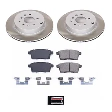 Rear SEMI-COATED ROTOR KIT for Mazda CX-9 image 1