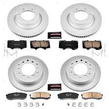 Front and Rear Z17 COATED BRAKE KIT image 2