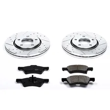 Front Z23 EVOLUTION BRAKE KIT for Dodge Caravan image 2