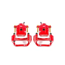 Rear RED CALIPER PAIR W/BRKT for Toyota image 2