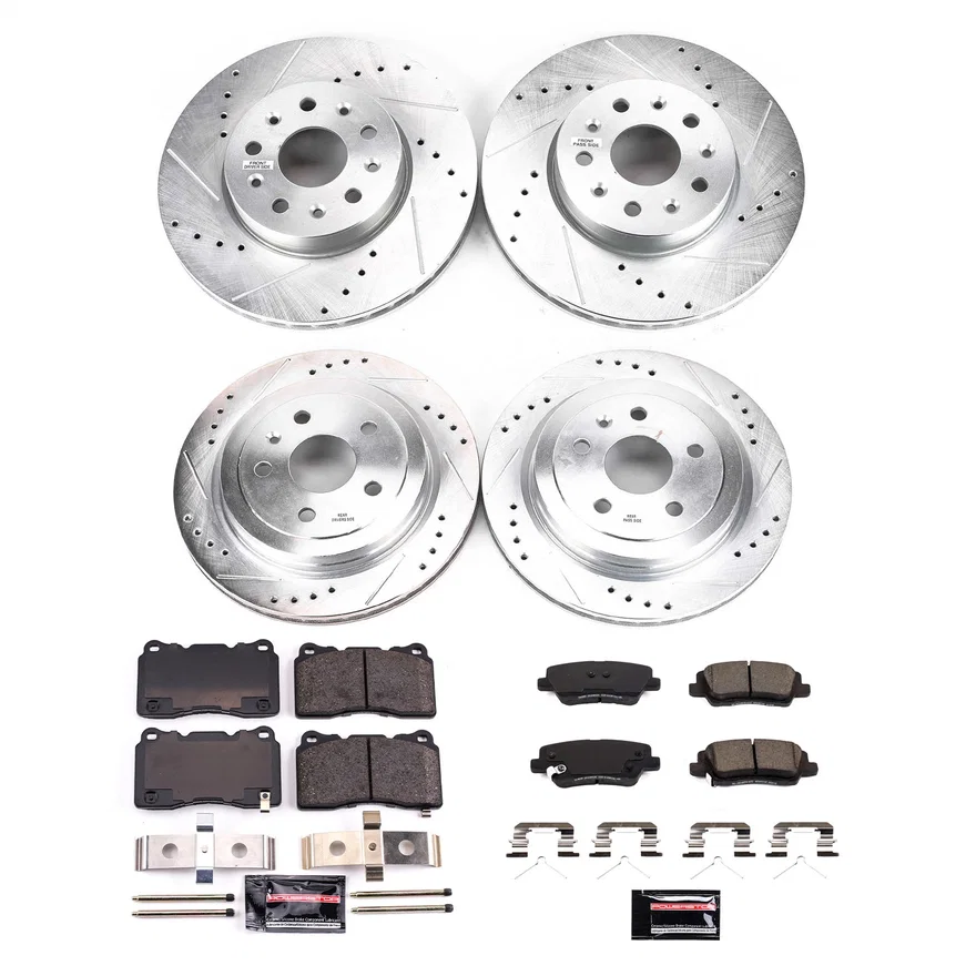 Front and Rear Z23 EVOLUTION BRAKE KIT for Cadillac CTS