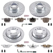 Front and Rear Z26 STREET BRAKE KIT for BMW 540i image 2