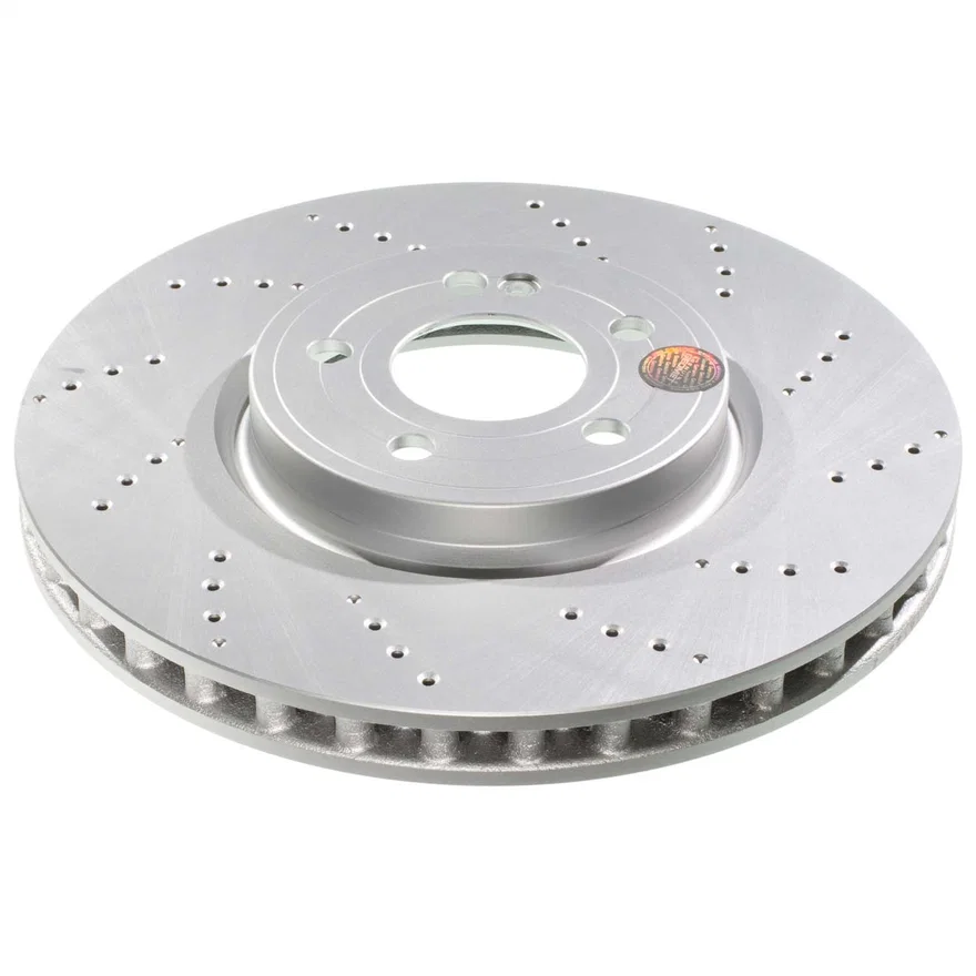 Front EVOLUTION COATED ROTOR for Mercedes-Benz