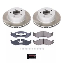 Front SEMI-COATED ROTOR KIT for Jeep Cherokee image 1