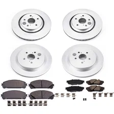 Front and Rear Z17 COATED BRAKE KIT for Lexus image 2