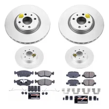 Front and Rear Z23 COATED BRAKE KIT for Fiat 500 image 2