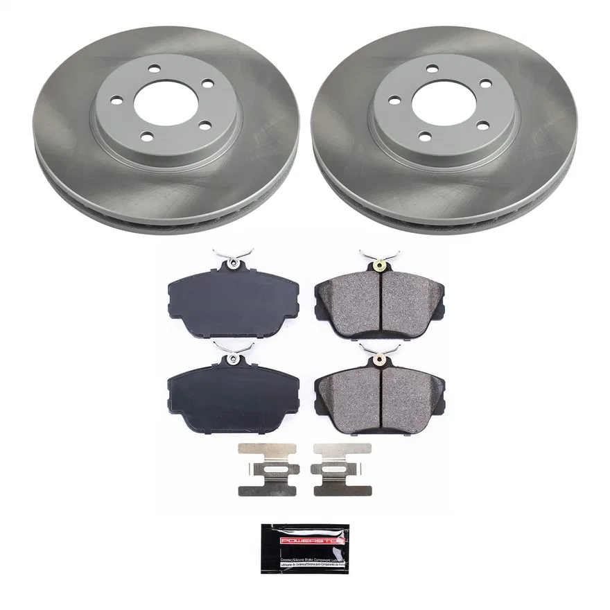 Front SEMI-COATED ROTOR KIT