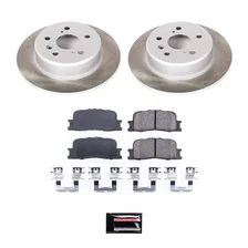 Rear SEMI-COATED ROTOR KIT for Toyota Highlander image 1