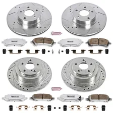 Front and Rear Z26 STREET BRAKE KIT for Subaru image 2