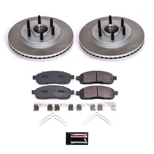 Front SEMI-COATED ROTOR KIT image 1