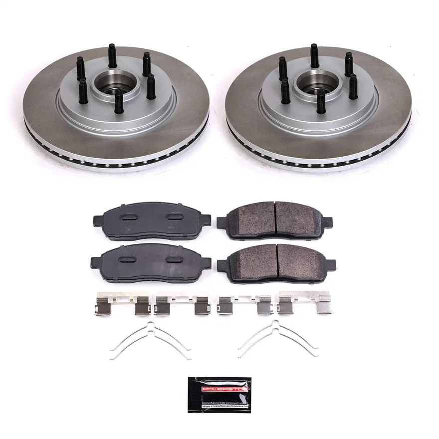 Front SEMI-COATED ROTOR KIT
