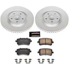 Rear Z23 COATED BRAKE KIT for Audi image 2