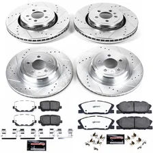 Front and Rear Z26 STREET BRAKE KIT for Dodge Charger image 2