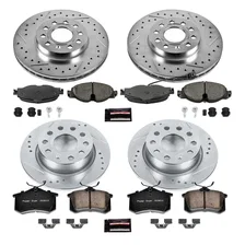 Front and Rear Z23 EVOLUTION BRAKE KIT for Volkswagen image 2