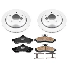 Rear Z17 COATED BRAKE KIT for Chevrolet image 2