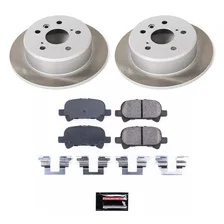 Rear SEMI-COATED ROTOR KIT for Toyota image 1