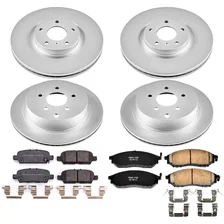 Front and Rear Z17 COATED BRAKE KIT for INFINITI image 2