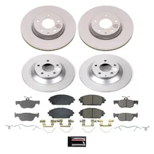 Front and Rear Z17 COATED BRAKE KIT for Mazda CX-30 image 1