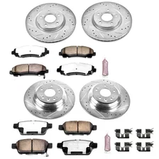 Front and Rear Z36 TRUCK/TOW BRAKE KIT for Acura TL image 2