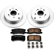 Rear Z17 COATED BRAKE KIT for Mitsubishi Endeavor image 2