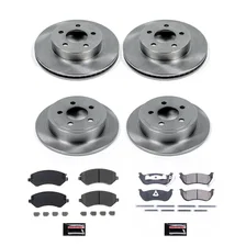 Front and Rear AUTOSPECIALTY BRAKE KIT for Jeep Liberty image 2