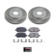 Front SEMI-COATED ROTOR KIT image 1