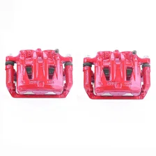 Front RED CALIPER PAIR W/BRKT for Nissan Quest image 2