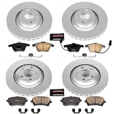Front and Rear Z23 COATED BRAKE KIT for Audi A6 Quattro image 2