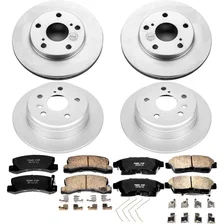 Front and Rear Z17 COATED BRAKE KIT for Toyota Camry image 2