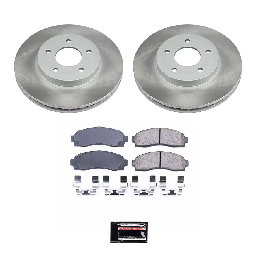 Front SEMI-COATED ROTOR KIT