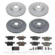 Front and Rear Z23 COATED BRAKE KIT for Volvo image 1