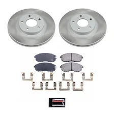 Front SEMI-COATED ROTOR KIT image 1