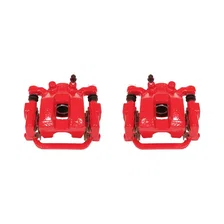 Rear RED CALIPER PAIR W/BRKT for INFINITI image 2
