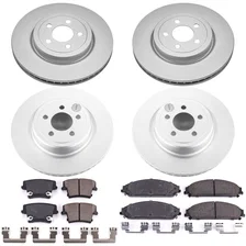 Front and Rear Z17 COATED BRAKE KIT for Dodge image 2