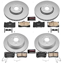 Front and Rear Z17 COATED BRAKE KIT image 2