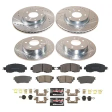 Front and Rear Z23 EVOLUTION BRAKE KIT for Nissan Altima image 1