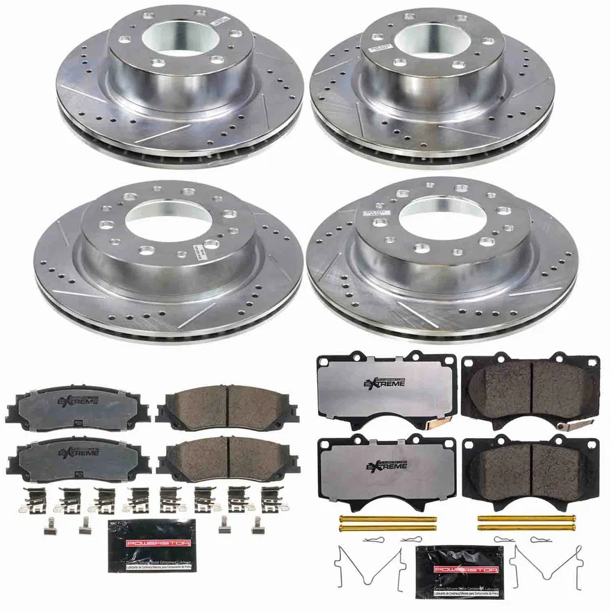 Front and Rear Z36 TRUCK/TOW BRAKE KIT for Toyota Tacoma