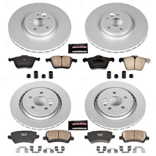 Front and Rear Z23 COATED BRAKE KIT for Volvo image 2