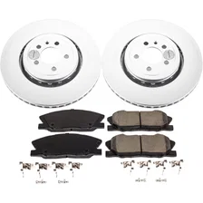 Front Z17 COATED BRAKE KIT for Dodge Charger image 2