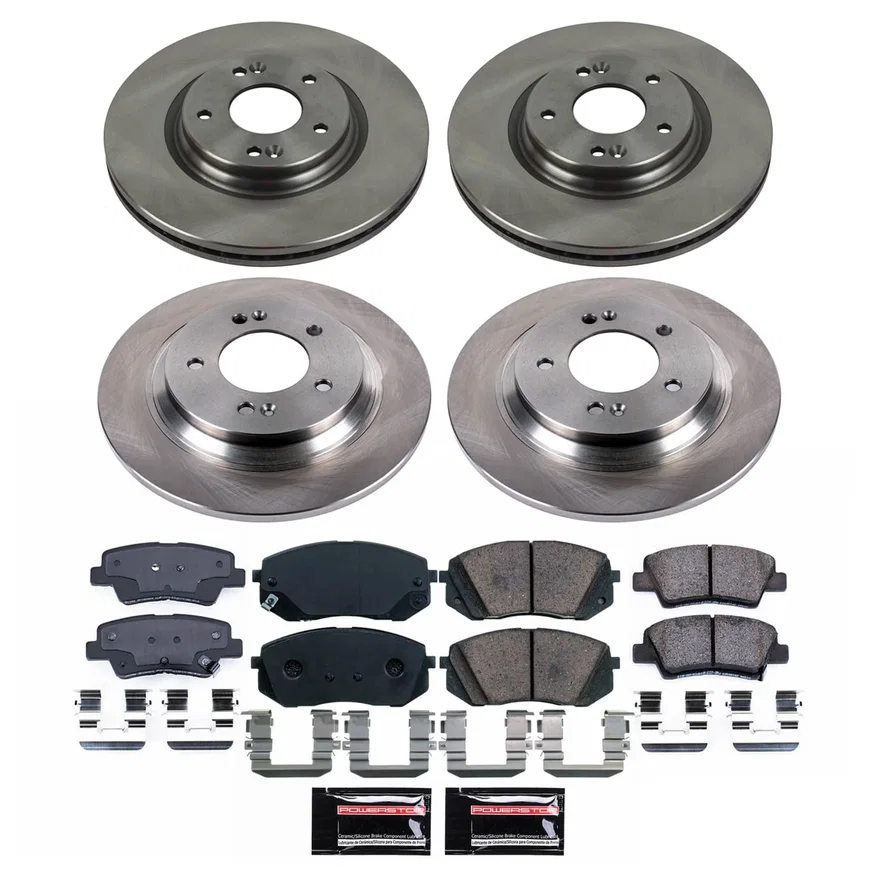 Front and Rear AUTOSPECIALTY BRAKE KIT for Kia Optima