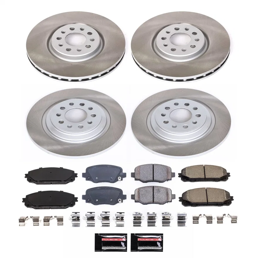 SEMI-COATED ROTOR KIT for Jeep Cherokee