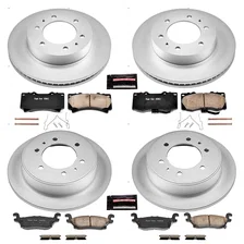 Front and Rear Z17 COATED BRAKE KIT for Hummer image 2