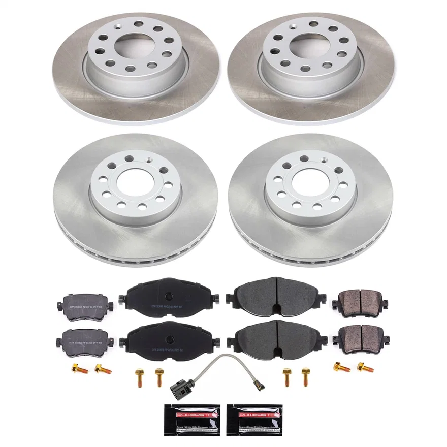 SEMI-COATED ROTOR KIT for Volkswagen Golf SportWagen