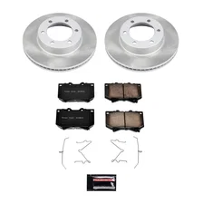 Front SEMI-COATED ROTOR KIT for Toyota image 1