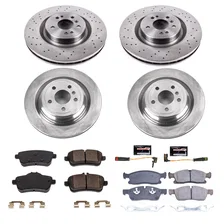 Front and Rear AUTOSPECIALTY BRAKE KIT for Mercedes-Benz image 2