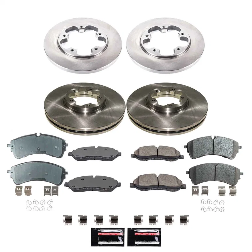 Front and Rear AUTOSPECIALTY BRAKE KIT for Ford