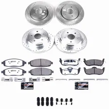 Front and Rear Z26 STREET BRAKE KIT for Jeep image 2