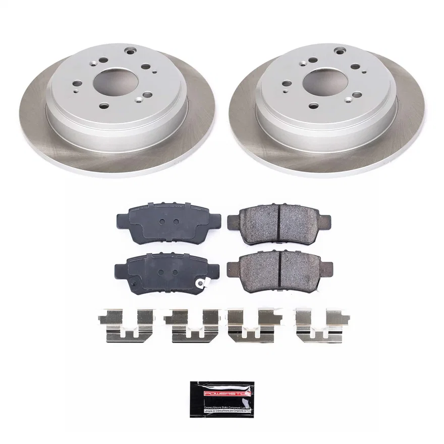 Rear SEMI-COATED ROTOR KIT for Honda Odyssey