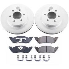 Front Z17 COATED BRAKE KIT for Dodge Dakota image 2